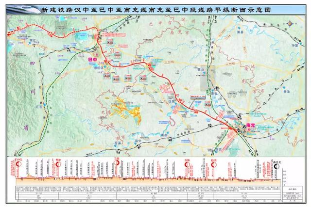 汉巴南铁路最新线路图，连接历史与未来的交通纽带揭秘！